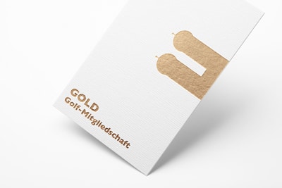 Bayern-Golf-Mitgliedschaft-gold Mitgliedschaftskarte in gold