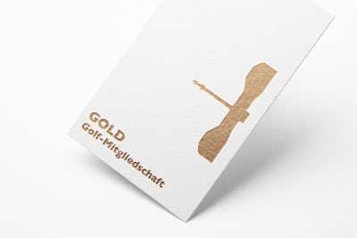 Stuttgart-Golf-Mitgliedschaft-gold Mitgliedschaftskarte in gold